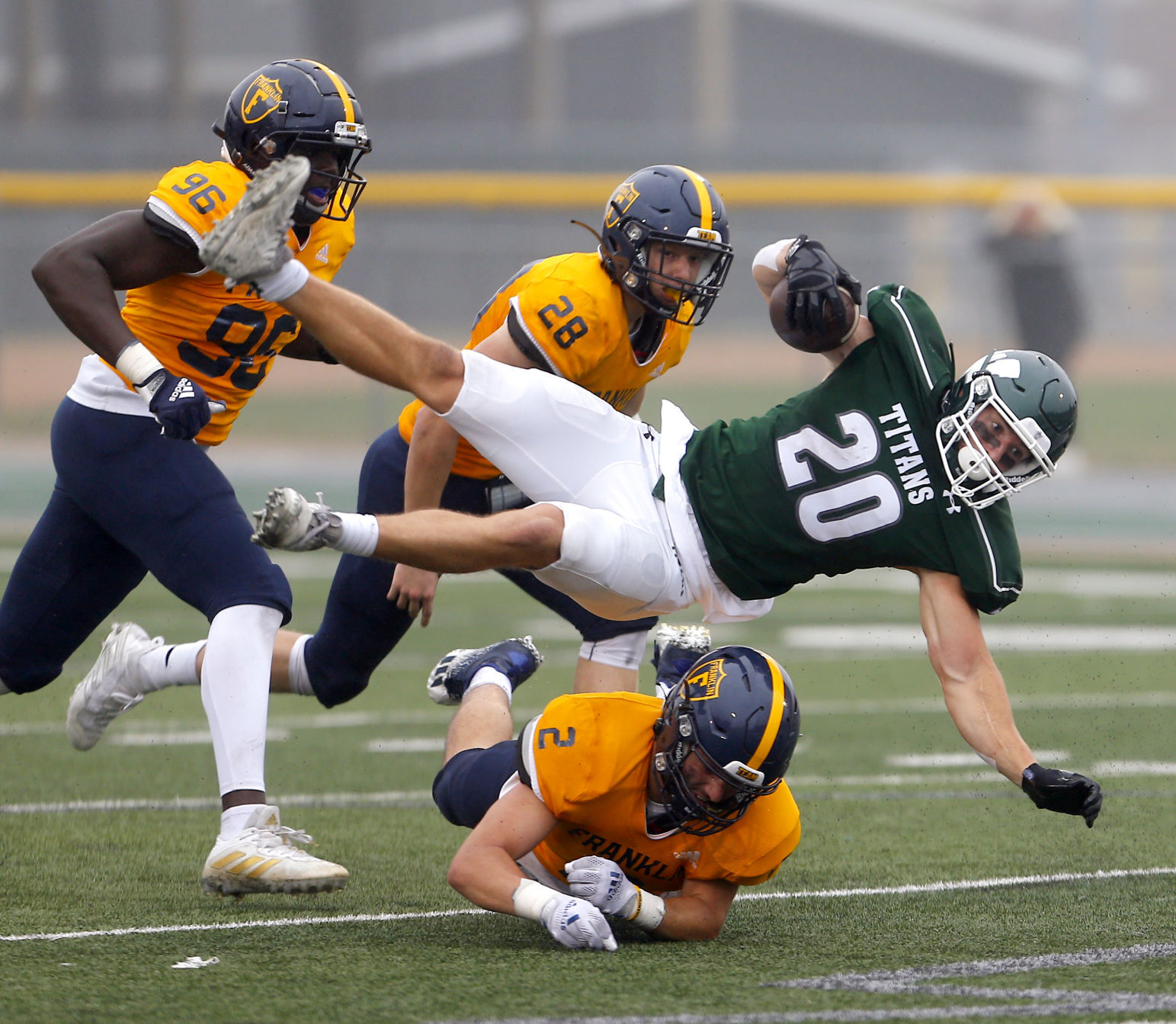 ALBIN TACKLED